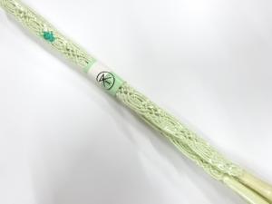 未使用品　正絹　夏用　手組帯締め